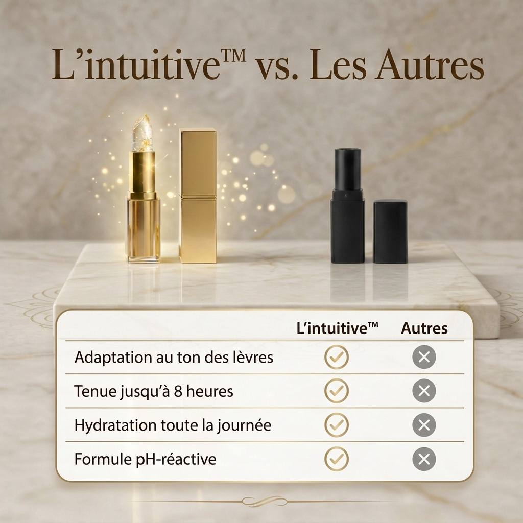 Nuancia L'Intuitive — Rouge à Lèvres Adaptatif à l'Or 24K
